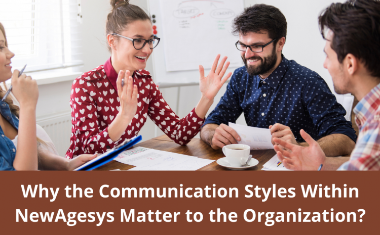  Why the Communication Styles Within Newagesys Matter to the Organization?